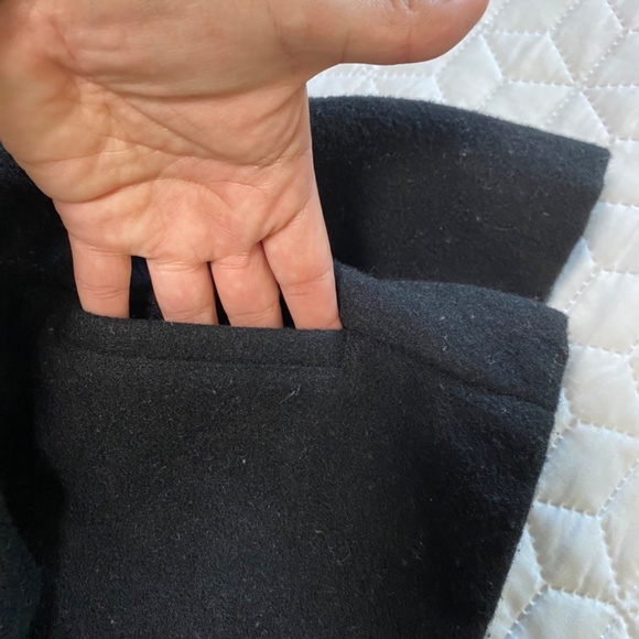 Janie and Jack Collection Pea Coat Fux fur leopard collar SIZE 4/5T - Picture 7 of 10